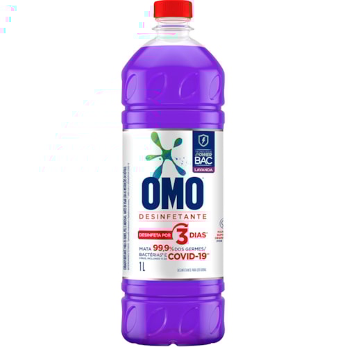 Desinfetante Líquido Omo Lavanda 1L
