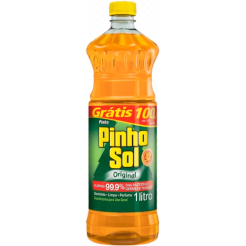 Desinfetante Líquido Pinho Sol Original 1L