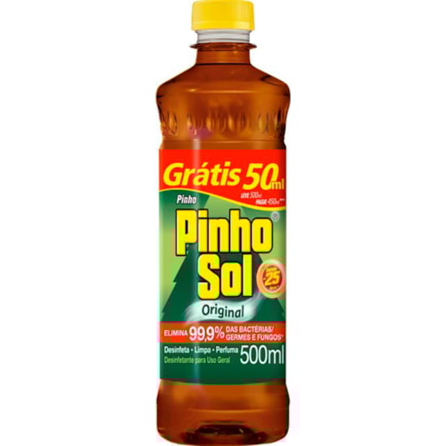 Desinfetante Líquido Pinho Sol Original 500ml