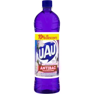 Desinfetante Líquido UAU Lavanda e Rosas 1L