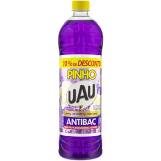 Desinfetante Líquido Uau Pinho Lavanda Antibac 500ml