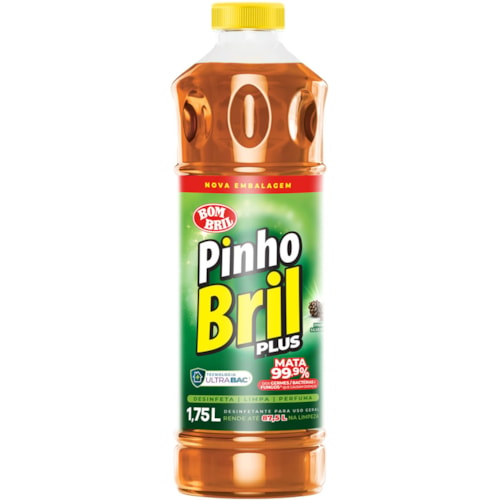 Desinfetante Pinho Bril Silvestre Líquido 1,75ml