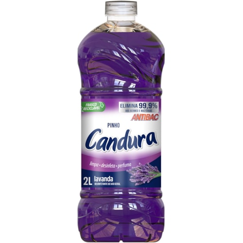 Desinfetante Pinho Candura Lavanda Líquido 2l