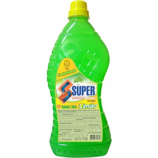 Desinfetante Super Clean Limão 2l