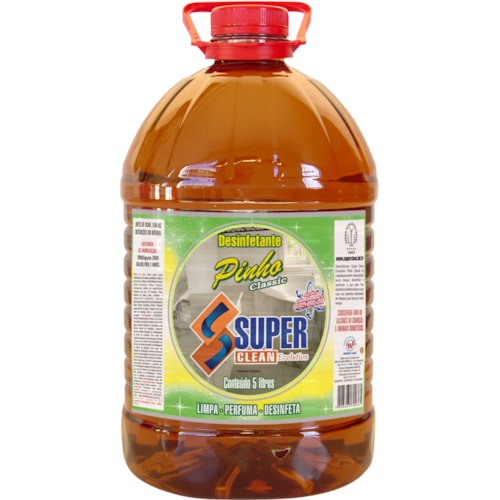 Desinfetante Super Clean Pinho 5l