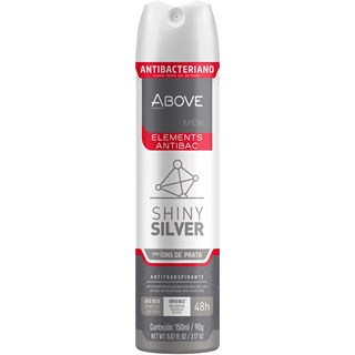Desodorante Above Elements Hiny Silver Aerossol 150ml