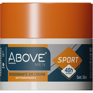 Desodorante Above Men Invisible Sport Em Creme 50g