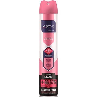 Desodorante Above Woman Maxx Candy Aerossol 250ml