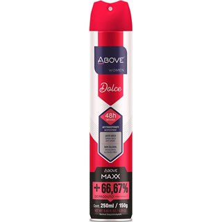 Desodorante Above Woman Maxx Dulce Aerossol 250ml