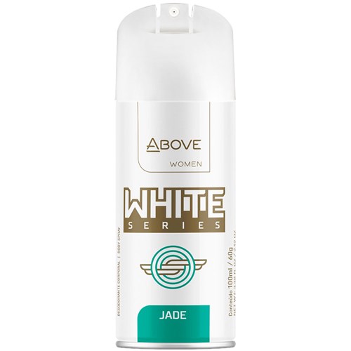 Desodorante Above Woman White Series Jade Aerossol 60g