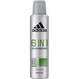 Desodorante Adidas 6 in 1 Masculino Aerossol 150ml