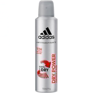 Desodorante Adidas Dry Power Masculino Aerossol 150ml