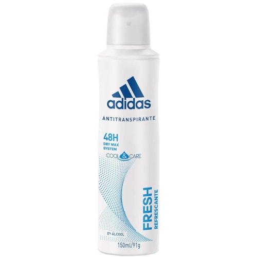 Desodorante Adidas Fresh Feminino Aerossol 150ml