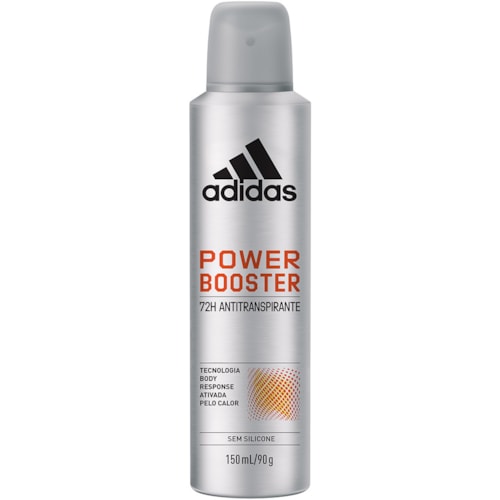 Desodorante Adidas Power Booster Masculino Aerossol 150ml