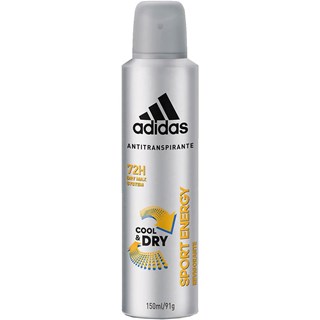 Desodorante Adidas Sport Energy Masculino Aerossol 150ml