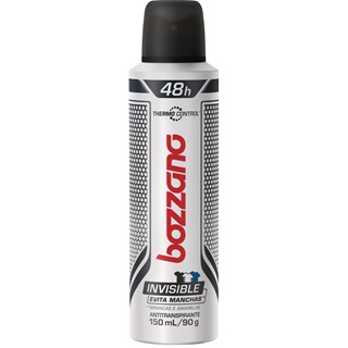 Desodorante Aerossol Antitranspirante Masculino Bozzano Invisible 150m