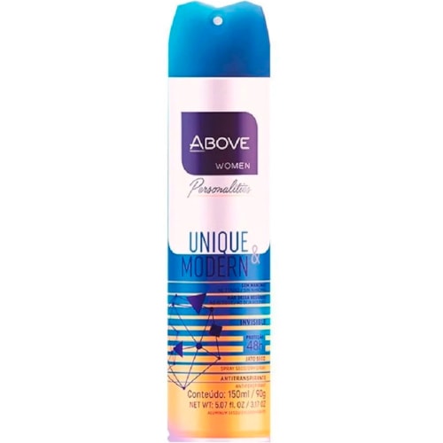 Desodorante Aerossol Feminino Above Women Unique&Modern 150ml
