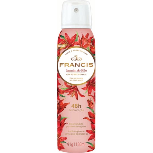 Desodorante Aerossol Francis Jasmin do Nilo Feminino 150ml