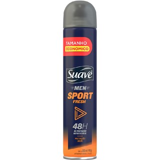 Desodorante Aerossol Suave Men Sports 200ml