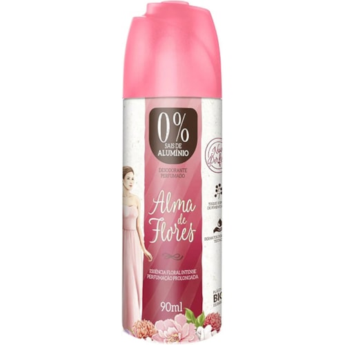 Desodorante Alma de Flores Floral Intense Aerossol 90ml