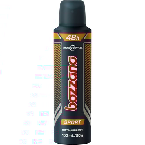 Desodorante Antitranspirante Aerossol Masculino Bozzano Sport 90g