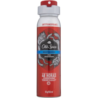 Desodorante Antitranspirante Old Spice Aerossol Matador 150ml