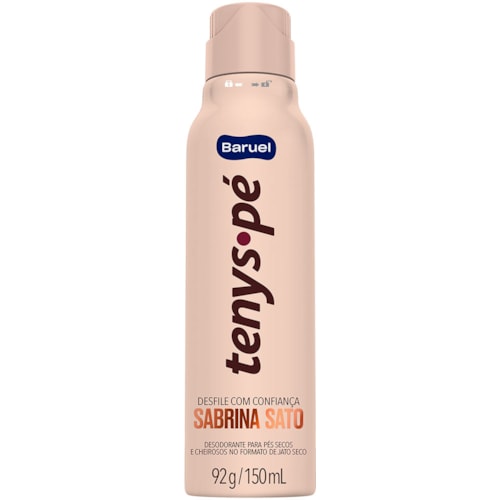 Desodorante de Pés Tenys Pé Jato Seco Sabrina Sato 150ml
