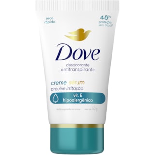 Desodorante Dove Creme Previne Irritação 50g