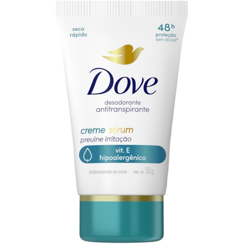 Desodorante Dove Creme Previne Irritação 50g
