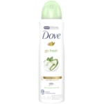 Desodorante Dove Feminino Go Fresh Pepino e Chá Verde Aerossol 150ml