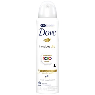 Desodorante Dove Feminino Invisible Dry Aerossol 89g