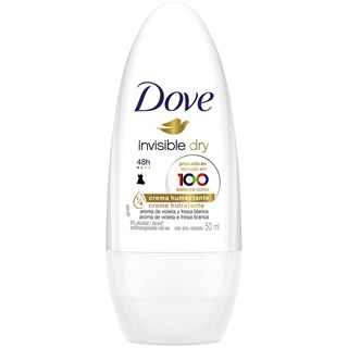 Desodorante Dove Feminino Invisible Dry Roll On 50ml