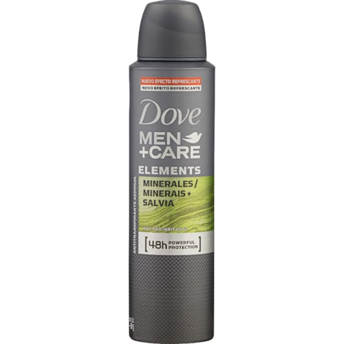 Desodorante Dove Men Care Minerais e Sálvia 89g Aerossol