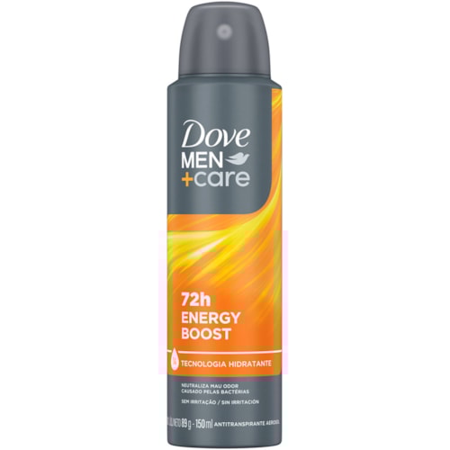 Desodorante Dove Men Energy Boost Aerossol 150ml