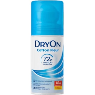 Desodorante Dryon Cotton Fluer Roll-On Feminino 85ml