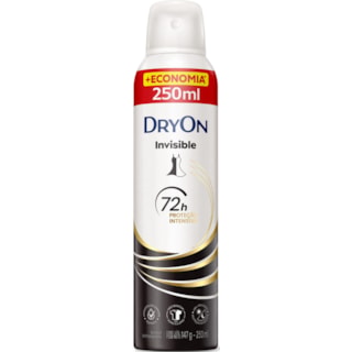 Desodorante Dryon Invisible Feminino Aerossol 250ml