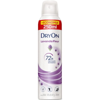 Desodorante Dryon Lavanda Fleur Feminino Aerossol 250ml
