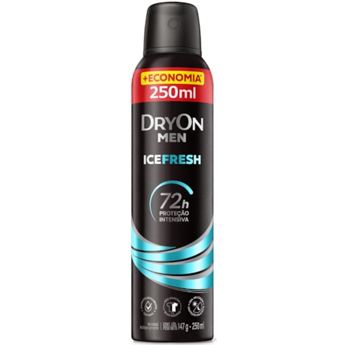 Desodorante Dryon Men Ice Fresh Aerossol 250ml