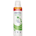 Desodorante Dryon Natural Fresh Feminino Aerossol 250ml