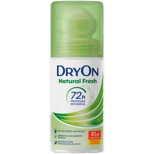 Desodorante Dryon Natural Fresh Roll-On Feminino 85ml