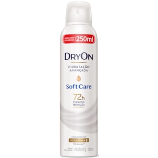 Desodorante Dryon Soft Care Feminino Aerossol 250ml