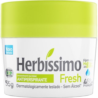 Desodorante em Creme Herbíssimo Fresh 55g