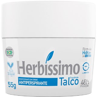 Desodorante em Creme Herbíssimo Talco 55g