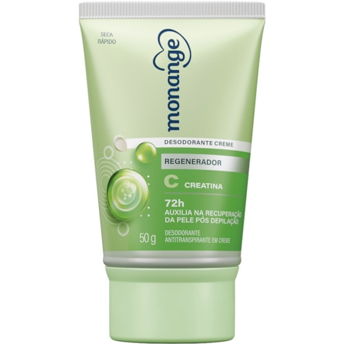 Desodorante em Creme Monange Regenerador 50g