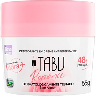 Desodorante em Creme Tabu Romance 55g