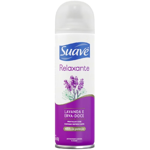 Desodorante Feminino Aerossol Suave Lavanda e Erva Doce 87g