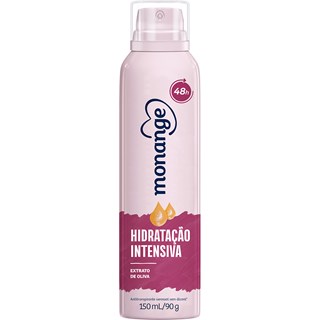Desodorante Feminino Monange Hidratação Intensiva Aerossol 150ml