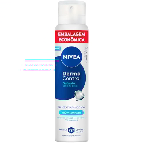 Desodorante Feminino Nivea Derma Control Defende Aerossol 200ml