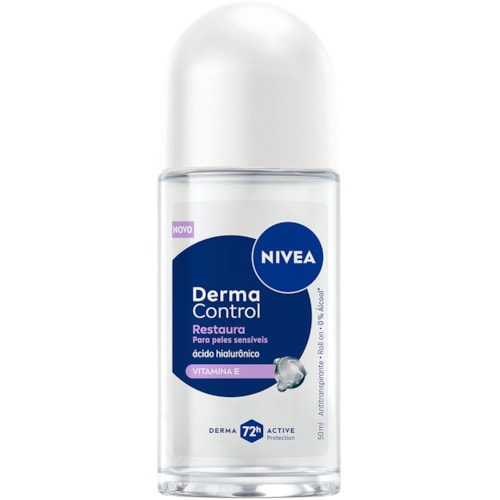 Desodorante Feminino Nivea Derma Control Restaura Rollon 150ml