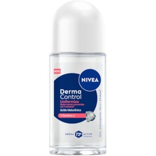 Desodorante Feminino Nivea Derma Control Uniformiza Rollon 150ml